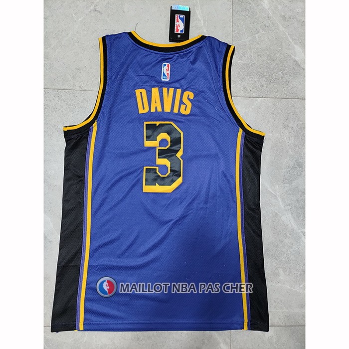 Maillot Los Angeles Lakers Anthony Davis NO 3 Statement 2022-23 Volet